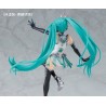 HATSUNE MIKU GT PROJECT - Reincarnation Racing Miku: 2013 Ver. Good Smile Racing Plastic Model Kit 19 cm