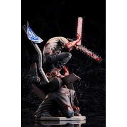 CHAINSAW MAN - Chainsaw Man Ver. by Takayuku Takeya 1/7 A Dimension PVC Figure 34 cm