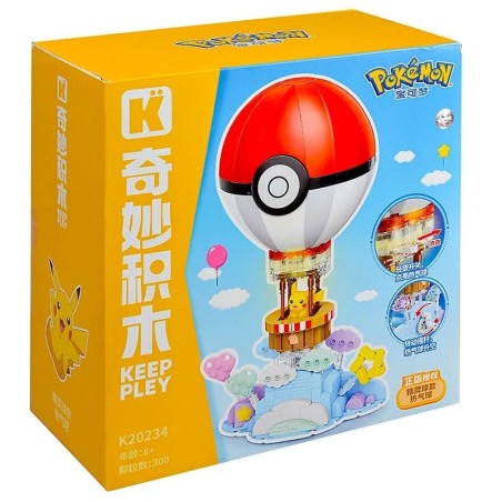 POKEMON - Pokeball Hot Air Balloon Keepplay Block