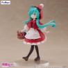 HATSUNE MIKU DESKTOP FAIRY - Hatsune Miku Little Red Riding Hood Ver. Furyu PVC Figure 16 cm