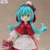 HATSUNE MIKU DESKTOP FAIRY - Hatsune Miku Little Red Riding Hood Ver. Furyu PVC Figure 16 cm