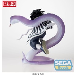 DEMON SLAYER: KIMETSU NO YAIBA - Obanai Iguro Hashira Training Arc Xross Link Anime Sega PVC Figure 14 cm