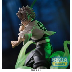 DEMON SLAYER: KIMETSU NO YAIBA - Sanemi Shinazugawa Hashira Training Arc Xross Link Anime Sega PVC Figure 12 cm
