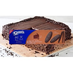 Oreo Thins Chocolate Mousse Sandwich Cookies – Biscotti croccanti con ripieno al gusto mousse al cioccolato 84 g