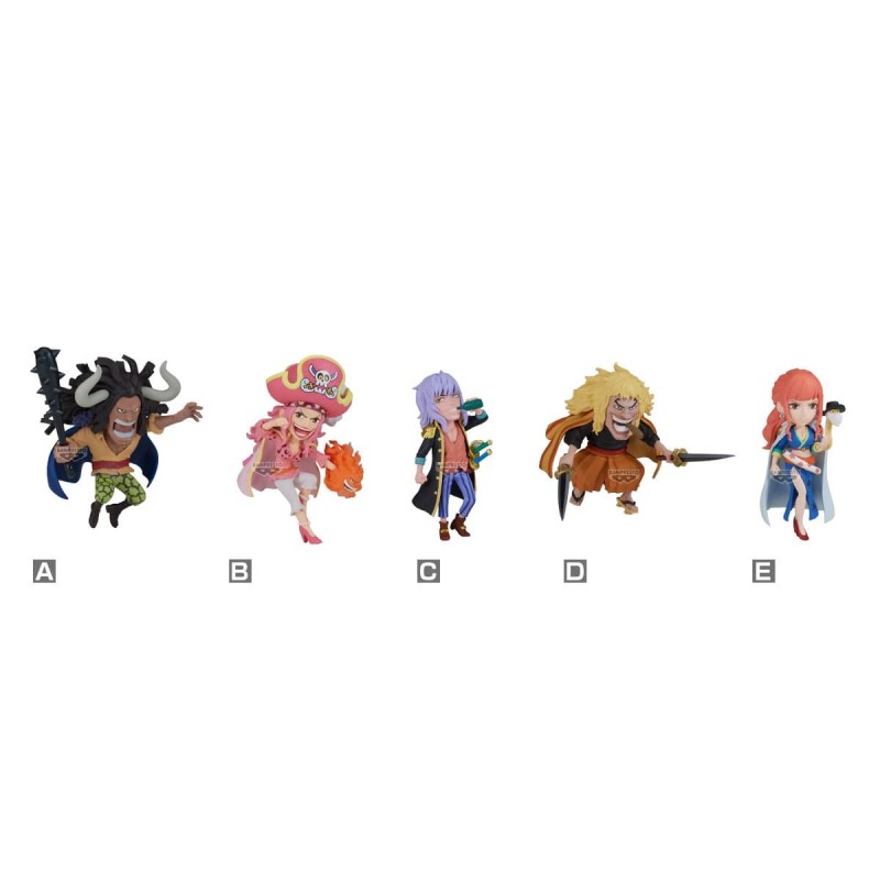 ONE PIECE - God Valley Incident 2 World Collectable Figure Pacco Completo 5 cm