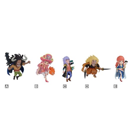 ONE PIECE - God Valley Incident 2 World Collectable Figure Pacco Completo 5 cm