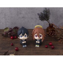 CHAINSAW MAN - Aki Hayakawa Smile Ver. & Angel Devil Set (with gift) Look Up Megahouse PVC Figure 11 cm