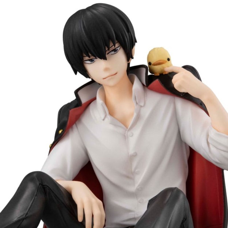KATEKYO HITMAN REBORN! - Hibari & Hibird Palm Size G.E.M. Series Megahouse PVC Figure 8 cm