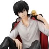 KATEKYO HITMAN REBORN! - Hibari & Hibird Palm Size G.E.M. Series Megahouse PVC Figure 8 cm