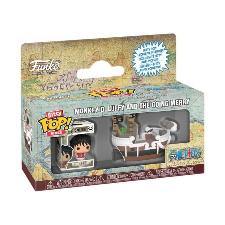 ONE PIECE -  Going Merry w/Luffy Bitty POP! Ride Vinyl Figure 2,5 cm