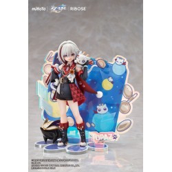 HONKAI: STAR RAIL - Topaz & Numby Ver. Rise Up Chibineko Series Ribose PVC Figure 18 cm