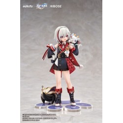 HONKAI: STAR RAIL - Topaz & Numby Ver. Rise Up Chibineko Series Ribose PVC Figure 18 cm