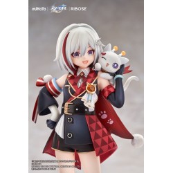 HONKAI: STAR RAIL - Topaz & Numby Ver. Rise Up Chibineko Series Ribose PVC Figure 18 cm