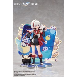 HONKAI: STAR RAIL - Topaz & Numby Ver. Rise Up Chibineko Series Ribose PVC Figure 18 cm