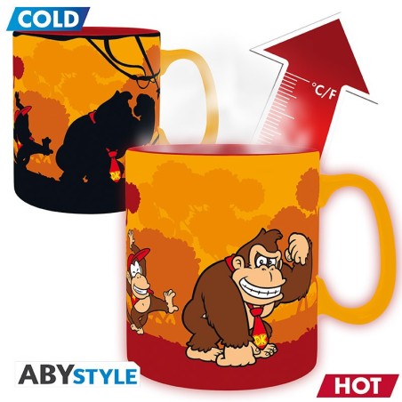 DONKEY KONG - Donkey Kong Mug Heat Change 460 ml (Tazza cambia colore con il calore)