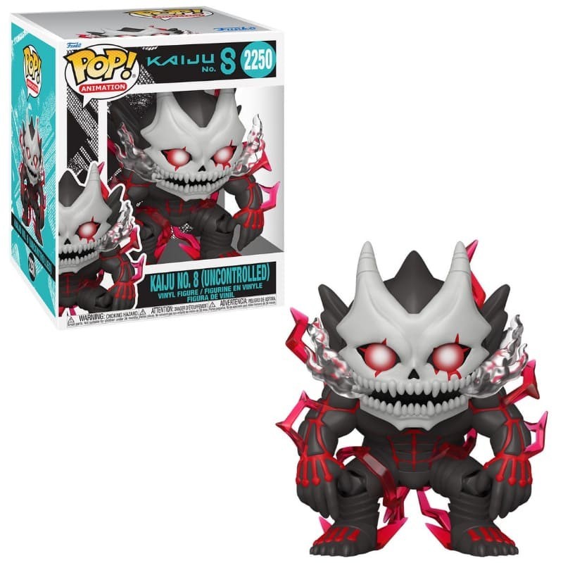 KAIJU NO. 8 - Kaiju No8 (Uncontrolled) 15 cm Super Sized Funko Pop 2250