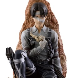 ATTACK ON TITAN - Levi Battle Of Heaven And Earth Ichibansho Bandai PVC Figure 11 cm