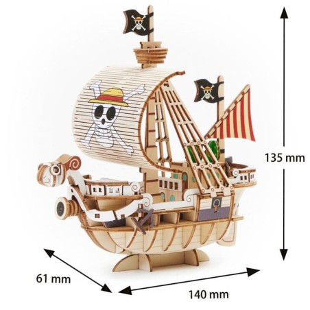 ONE PIECE - DIY Puzzle Boat Wa-Gu-Mi Going Merry