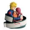 NARUTO 72 SERIES - Minato & Naruto & Kushina Banpresto PVC Figure 13 cm