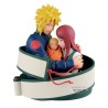 NARUTO 72 SERIES - Minato & Naruto & Kushina Banpresto PVC Figure 13 cm