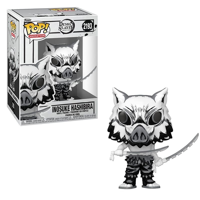 DEMON SLAYER: KIMETSU NO YAIBA - Inosuke (Sumi-Ink) Funko Pop 2193
