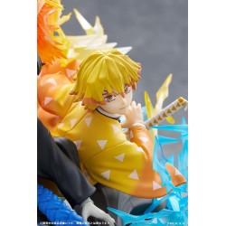 DEMON SLAYER - Zenitsu Agatsuma & Kaigaku Aniplex PVC Figure 15 cm