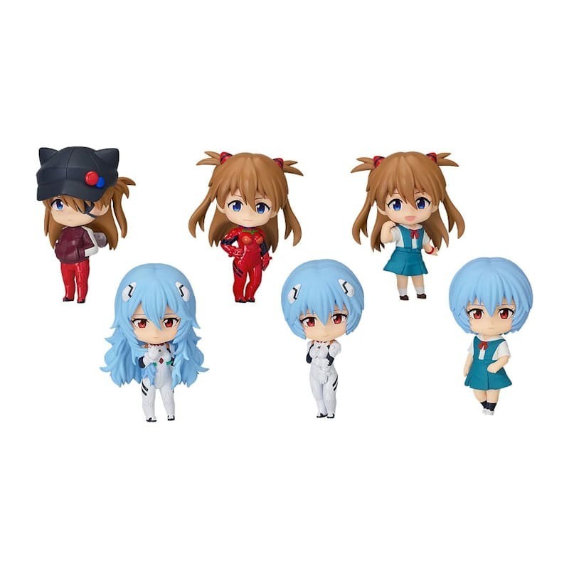 REBUILD OF EVANGELION - Surprise Collection Assortment (6) Nendoroid Action Figure 7 cm