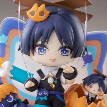 GENSHIN IMPACT - Wanderer You Ye Qi Xiang Series Chibi Chara APEX PVC Figure 10 cm