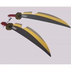 DEMON SLAYER - Tengen Uzui Blade x 2 104 cm (Coppia di spade)