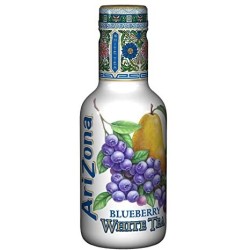 Arizona Blueberry White Tea - blueberry flavored iced tea