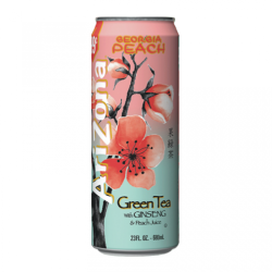 Arizona tè verde freddo e ginseng alla pesca - lattina
