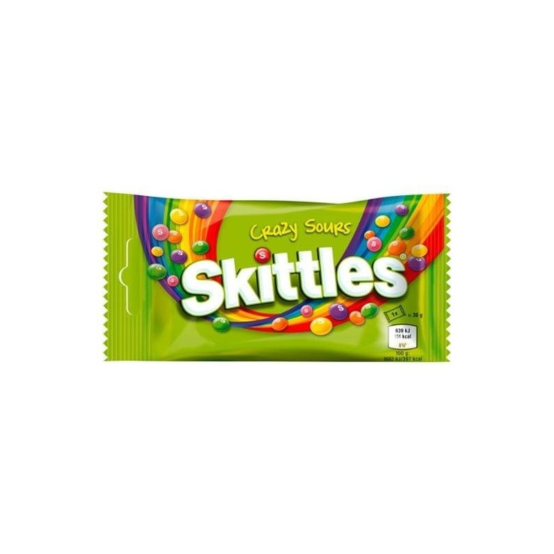 Skittles crazy sour 