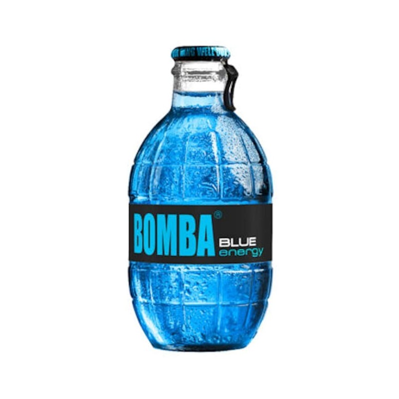 Bomba blue energy drink - bevanda energetica gusto mora